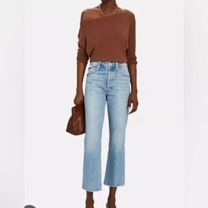 Mother the tripper jeans, I confess light wash, 98% cotton, 2% stretch